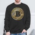 ビットコインbtcコイン暗号トレーダーBitcoinフューチャーフリーダムギフト スウェットシャツ 高齢者への贈り物