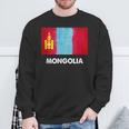 モンゴル国旗tシャツ スウェットシャツ 高齢者への贈り物