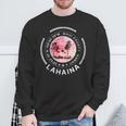 ラハイナ マウイ ハワイ レトロ 長袖tシャツ スウェットシャツ 高齢者への贈り物