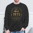 レジェンドは1975年四月生まれ 誕生日 スウェットシャツ 高齢者への贈り物