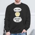 梨 なし 『なしです。ありますけど。』【変なデザイン屋さん】フルーツ 面白い ギャグ お笑い スウェットシャツ 高齢者への贈り物