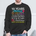 結婚10周年記念ギフト 結婚10周年 スウェットシャツ 高齢者への贈り物