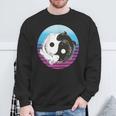 陰陽ウーパールーパー アート グラフィック アニメ ウーパールーパー 恋人 日本語 長袖tシャツ スウェットシャツ 高齢者への贈り物