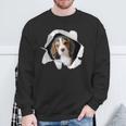 面白いtシャツ ビーグル 犬 イヌ わんこ メンズ 犬好き グッズ かわいい おもしろ 面白い 服 ネタ スウェットシャツ 高齢者への贈り物