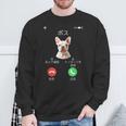 面白いtシャツ フレンチブルドッグ 着信 犬 イヌ メンズ グッズ かわいい おもしろ 面白い 服 ネタ スウェットシャツ 高齢者への贈り物