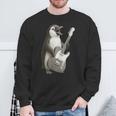 面白いtシャツ ペンギン ギター メンズ グッズ かわいい おもしろ 面白い 服 ネタ スウェットシャツ 高齢者への贈り物