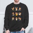 面白いtシャツ 犬 キャバリア 筋トレ ジム イヌ グッズ かわいい おもしろtシャツ 面白い 服 ネタ スウェットシャツ 高齢者への贈り物