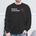 鹿児島生まれの出世都市 長袖tシャツ スウェットシャツ 高齢者への贈り物