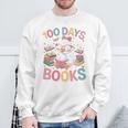 100 Days In The Books Goose Reading 100th Day Of School Sweatshirt Gifts for Old Men 100 Days In The Books Goose Reading 100th Day Of School Sweatshirt Gifts for Old Men