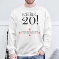 20th Birthday Party Guest Book 20 Years 1999 Sweatshirt Gifts for Old Men