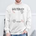 8 Birthday Guest Book Guest List 18 Years Old Sweatshirt Gifts for Old Men