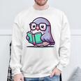 Adorable Book Lover Pigeon With Reading Glasses Cute Sweatshirt Gifts for Old Men Adorable Book Lover Pigeon With Reading Glasses Cute Sweatshirt Gifts for Old Men