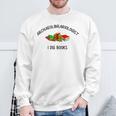 Archaeolibrariologist I Dig Books Witty Unique Play On Words Sweatshirt Gifts for Old Men