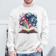 Astronomy Space Lover Books Bookworm Sweatshirt Gifts for Old Men