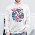 Book Girl Summer Women Retro Bookish Vacation Reader Sweatshirt Gifts for Old Men Book Girl Summer Women Retro Bookish Vacation Reader Sweatshirt Gifts for Old Men