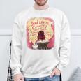 Book Lovers Covering Our Faces Sweatshirt Gifts for Old Men