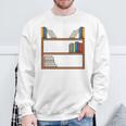 Book Reader Reading Lover Sweatshirt Gifts for Old Men