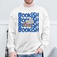 Bookish Fun Inspiring Women Reading Books Sweatshirt Gifts for Old Men