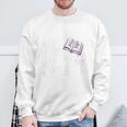 Books Lovers Just A Girl Who Loves Reading Book Worm Kids Sweatshirt Gifts for Old Men