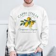 Capri Italia レモン 旅行 カンパニア ティレニア海 イタリア スウェットシャツ 高齢者への贈り物