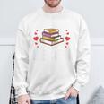 Die Tut Nix Die Will Nur Books Reading Reading Sweatshirt Gifts for Old Men