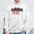 Freadom Shelf Read Reading Book Librarian Men Women Kids Performance Sweatshirt Gifts for Old Men
