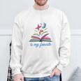My Granddaughter Is My Favorite Author For Book Lovers Sweatshirt Gifts for Old Men