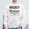 Hockey Romance Book Club Reader Sports Love Reading Premium Tri-Blend Sweatshirt Gifts for Old Men