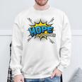 Hope Is My Superpower Comic Book Style Sweatshirt Gifts for Old Men