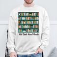 Hot Girl Read Books Sweatshirt Gifts for Old Men
