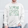 It's Good Luck To Read St Patrick's Day Book Lover Bookish Sweatshirt Gifts for Old Men