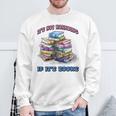 IT'S NOT HOARDING IF IT'S BOOKS FUN BOOK LOVER Sweatshirt Gifts for Old Men