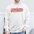 It's a Reading Thing Book Lover Literature Student Reader Premium Tri-Blend Sweatshirt Gifts for Old Men