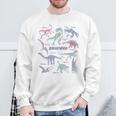 Jurassic World Dinosaurs Textbook Page Sweatshirt Gifts for Old Men Jurassic World Dinosaurs Textbook Page Sweatshirt Gifts for Old Men