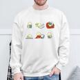 Just Bookworm Things Nerd Reading Book Tortoise Turtle Books Sweatshirt Gifts for Old Men