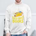 Let's Taco About Books Mexican Pun Bookworm Premium Tri-Blend Sweatshirt Gifts for Old Men Let's Taco About Books Mexican Pun Bookworm Premium Tri-Blend Sweatshirt Gifts for Old Men