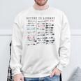 Library Card Due Date Stamp Book Lover Reading Vintage Read Sweatshirt Gifts for Old Men Library Card Due Date Stamp Book Lover Reading Vintage Read Sweatshirt Gifts for Old Men