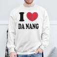 I Love Da Nang ダナンが大好きです スウェットシャツ 高齢者への贈り物