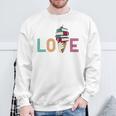 Love Ice Cream Readers Bookmarks Read Librarian Student Book Sweatshirt Gifts for Old Men