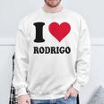 I Love Rodrigo スウェットシャツ 高齢者への贈り物
