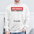 Man Oldtimer Birthday Middle Finger Guest Book 40 Years Sweatshirt Gifts for Old Men Man Oldtimer Birthday Middle Finger Guest Book 40 Years Sweatshirt Gifts for Old Men