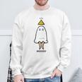 Medjed 〜メジェドさん〜 長袖tシャツ スウェットシャツ 高齢者への贈り物