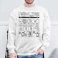 Mr Men Retro Comic Book Strip 70s & Premium Tri-Blend Sweatshirt Gifts for Old Men