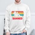 I Read Banned Book Bookworm Reader Nerd Bookish Librarian Sweatshirt Gifts for Old Men