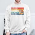Read Banned Books Igniting Minds Banned Books Sweatshirt Gifts for Old Men
