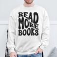 Read More Books Book Lover Sweatshirt Gifts for Old Men