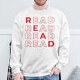 Read Books Library Bookworm Librarian Book Lover Sweatshirt Gifts for Old Men