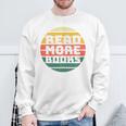 Read More Books Retro Vintage Book Lover Premium Tri-Blend Sweatshirt Gifts for Old Men Read More Books Retro Vintage Book Lover Premium Tri-Blend Sweatshirt Gifts for Old Men