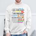 Read My Shirt Day For Kids Boy Girls i Will Read Books Sweatshirt Gifts for Old Men Read My Shirt Day For Kids Boy Girls i Will Read Books Sweatshirt Gifts for Old Men