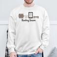 Reading Season Book Lover Librarian Cozy Bookworm Sweatshirt Gifts for Old Men Reading Season Book Lover Librarian Cozy Bookworm Sweatshirt Gifts for Old Men
